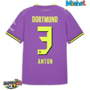 Borussia Dortmund Waldemar Anton #3 Kolmaspaita 2026-27 Lyhythihainen Borussia Dortmund Waldemar Anton #3 Kolmaspaita 2026-27 Lyhythihainen